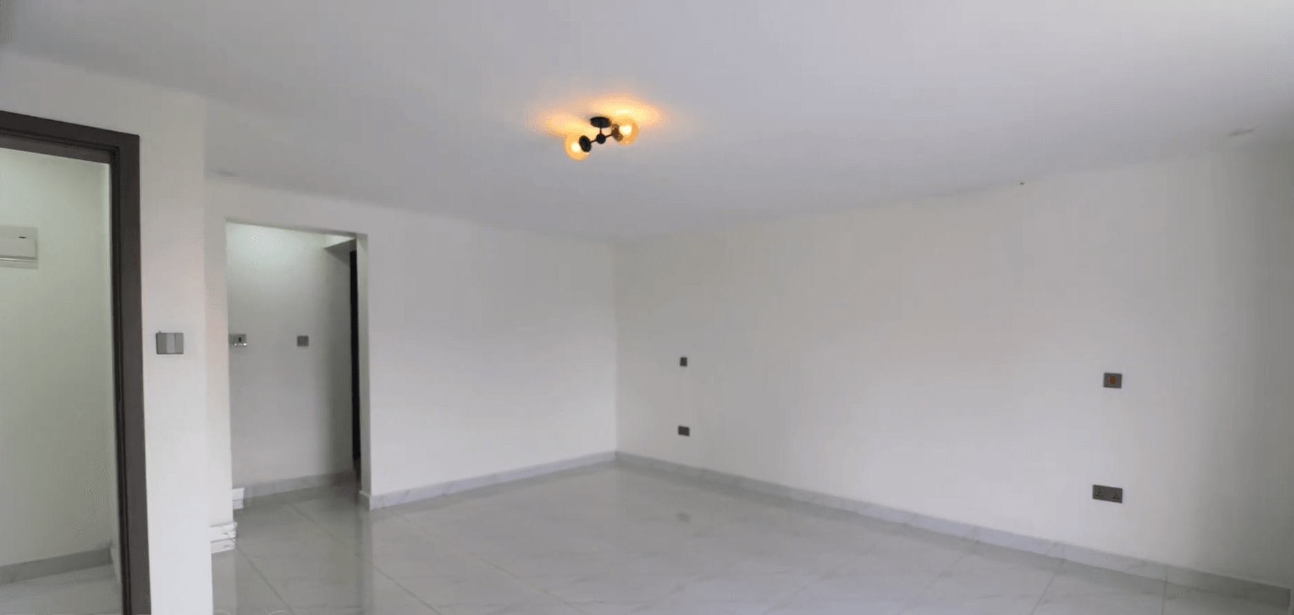 Spacious master bedroom